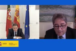 Planas se ha reunido hoy, por videoconferencia, con el ministro portugués del Mar, Ricardo Serrão Santos  