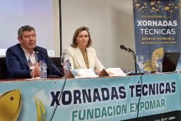Hoy, en las 30ª jornadas técnicas de Expomar, en Burela (Lugo)