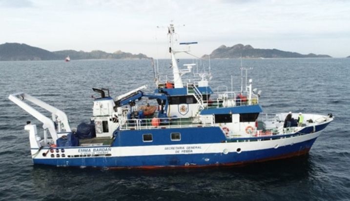 A bordo del buque oceanográfico Emma Bardán