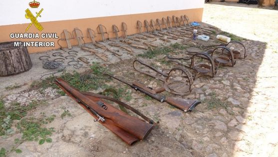 Operación  ANTITOX VI, contra el envenenamiento de aves. Las investigaciones son realizadas por el SEPRONA de la Guardia Civil, tras el hallazgo...