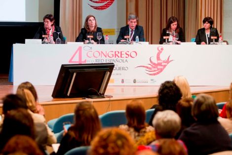 De izq. a dcha. Pilar Pereda, Directora Gral. de Pesca y Alimentación del Gobierno de Cantabria; Susana Rodríguez Carballo, Directora Gral. de...