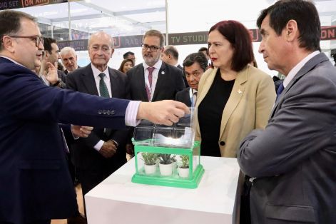 Hoy, en Málaga, en la inauguración del congreso Expo Agritech 4.0
