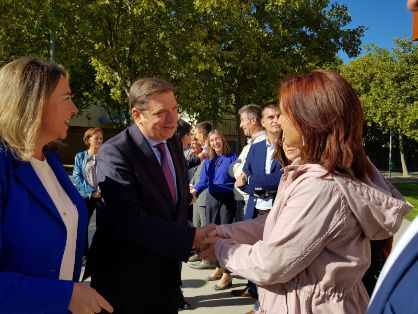 HOY, EN SU VISITA A LA RIOJA 