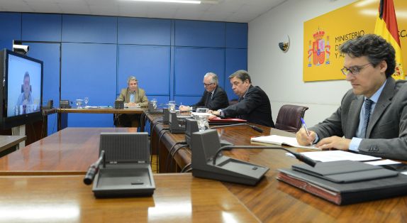 En sendas reuniones celebradas hoy, por videoconferencia 