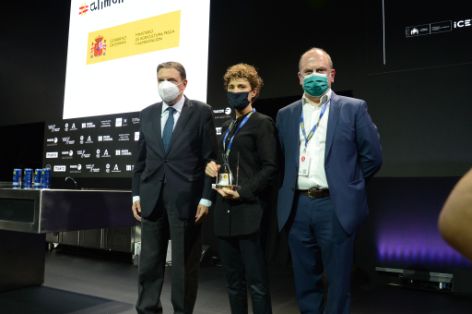 DURANTE SU VISITA A LA FERIA “MADRID FUSIÓN-ALIMENTOS DE ESPAÑA 