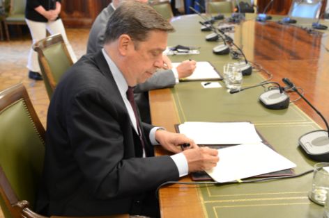 HOY, EN LA FIRMA DEL CONVENIO PARA MEJORAR EL ESTADO DE LA TÓRTOLA EUROPEA Y LA PERDIZ ROJA