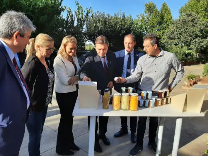 Hoy, durante su visita a Lleida  