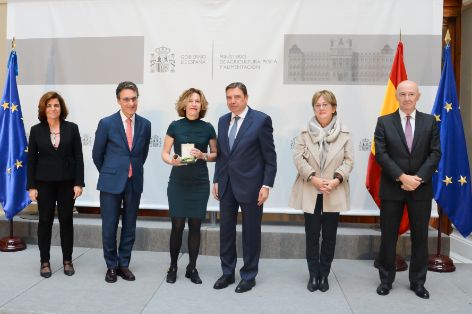 ESTA MAÑANA, EN LA SEDE DEL MINISTERIO  