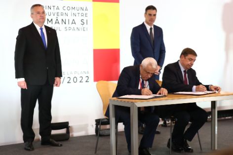 Hoy, en Castellón de la Plana, en la cumbre hispano-rumana 