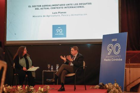 Hoy, en un desayuno informativo de la Cadena SER en Córdoba