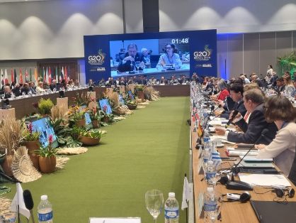 Reunión de ministros de Agricultura del G-20, en Brasil