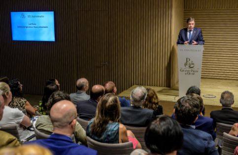 En el XX aniversario de la asociación Grandes Pagos del Olivar