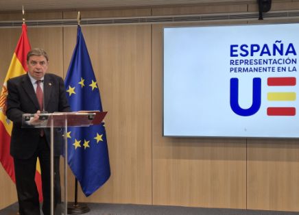 Hoy, en una jornada celebrada en Bruselas sobre buques del futuro