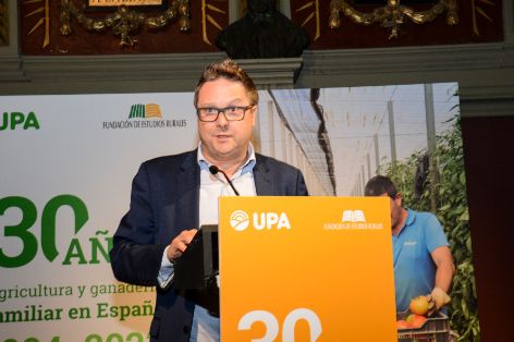 Hoy, en la presentación del Anuario 2023 de la Unión de Pequeños Agricultores y Ganaderos (UPA)