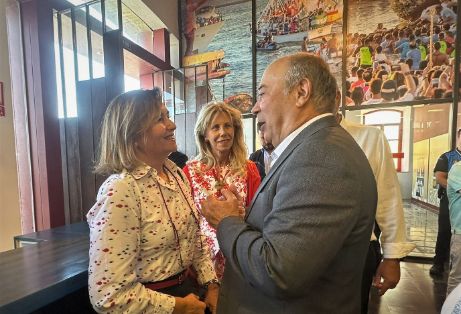 Hoy, en una reunión mantenida en Isla Cristina (Huelva)  