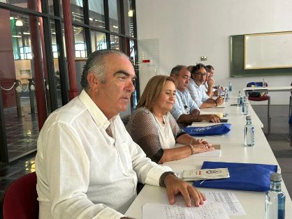Hoy, en una reunión mantenida en Isla Cristina (Huelva)  
